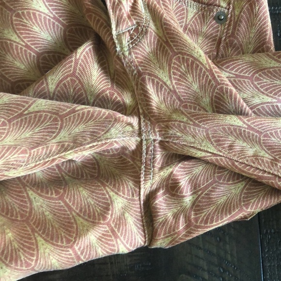 Hudson “Nico” Super Skinny Mid Rise Nouveau Denim AllOver Print 26 Jeans Neutral - Picture 9 of 14